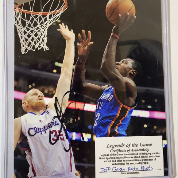 Jeff Green OKC Thunder #22 Signed 8X10 With COA - Picture 1 of 1